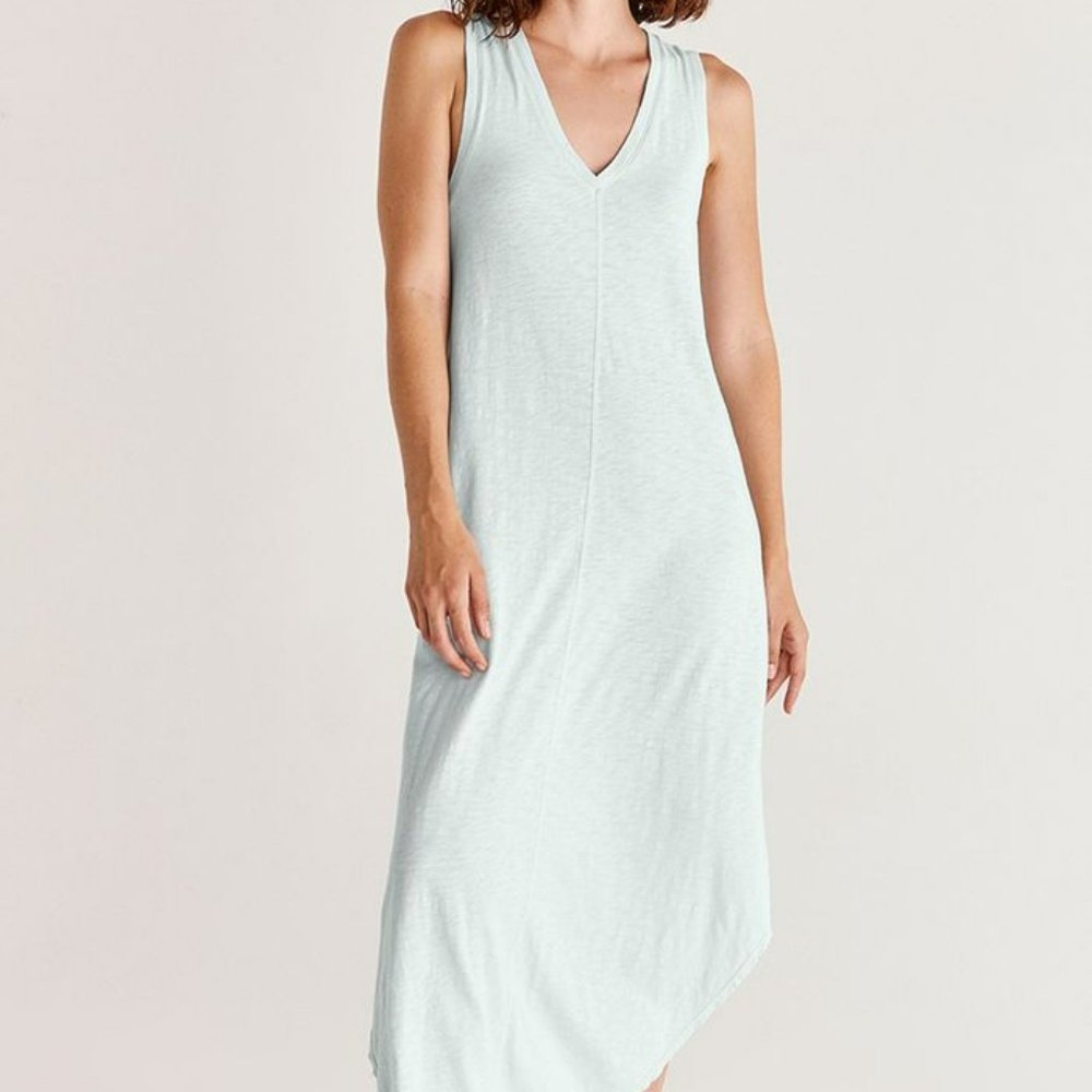 Reverie Slub Dress Skylight